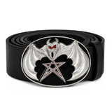 Pentagram Belt Buckle Pentagon Bat Vampire Evil Gothic Star Buckles Belts