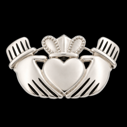 Corazón Hebilla de cinturón Corazones Amistad Lealtad Amor Claddagh Hebillas Cinturones