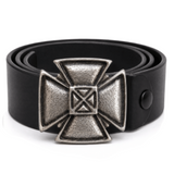 Templar Cross Belt Buckle Templars Maltese Religious Iron Crosses Buckles Belts