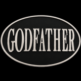 Godfather Mafia Cinema Movie Baptism Godfathers Gift Belt Buckle