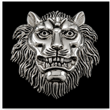 Boucle de ceinture tête de lion Roi Lions Jungle Animal Kingdom Boucles