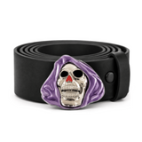 Boucle de ceinture fantôme squelette crâne Grim Reaper