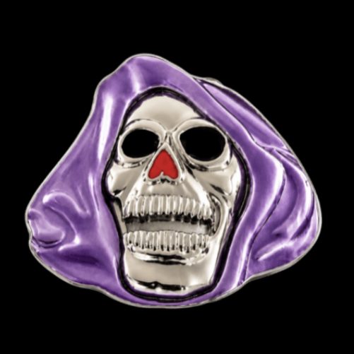 Boucle de ceinture fantôme squelette crâne Grim Reaper