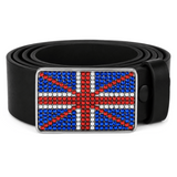 Union Jack British Patriotic United Kingdom Flag Belt Buckle