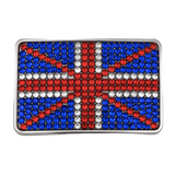 Union Jack British Patriotic United Kingdom Flag Belt Buckle