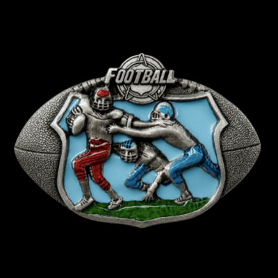 Belt Buckle American Football Ball Players Teams Games Sports Belts Buckles