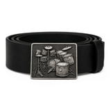 Boucle de ceinture pour tambour, ensemble de batterie, Rock n Roll, groupe de musique, boucles d'instruments
