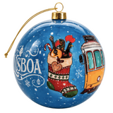 Traditional Portugal Portuguese Galo Themed Christmas Double Sided Ornament