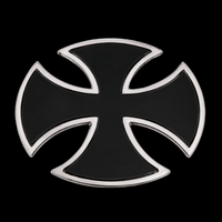 Templar Cross Belt Buckle Gothic Crosses Medieval Templars Buckles Belts