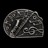 Saxophone Instrument Music Belt Buckle Belts Buckles
