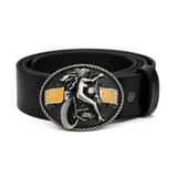 Boucle de ceinture de moto femmes motard vélo cavalier boucles de queue dure ceintures
