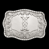 Lettre I Initiale Monogramme Nom Initiales Lettres Alphabet Boucle De Ceinture Boucles