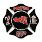 Belt Buckle Pompier French Fireman Truck Firefighter Hat Firemen Belts & Buckles
