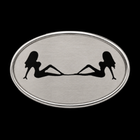 Trucker Mudflap Girls Truckers Belt Buckle Buckles