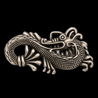 Boucle de ceinture Dragon Dragons chine symbole de karaté chinois boucles de ceintures d'art martial
