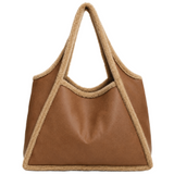 Bolso de mano con cremallera de gran capacidad, bolso de viaje para compras, bolso de hombro, bolso de playa a rayas