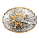 Western Boots Spur Belt Buckle Spinning Spurs Rodeo Cowboys Buckles
