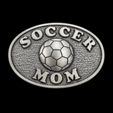 Boucle de ceinture de maman de football Boucles de mères de sport