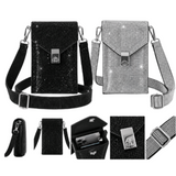 Sparkling Rhinestone Crossbody Phone Women's Fashion Bag Shoulder Purse