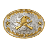 Golden Eagle Cowboy Rifle Big Western Boucles de ceinture