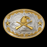 Golden Eagle Cowboy Rifle Big Western Boucles de ceinture