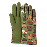 Women's Touchscreen Winter FashionWith Dogs Gloves