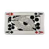 Hebilla de cinturón de cuatro ases, 4 ases de diamantes de imitación, labios, jugador, amuleto de la suerte, hebillas, cinturones