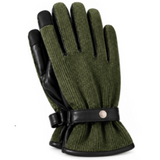 Men's Winter Warm Suede Driving Gloves Touch Screen