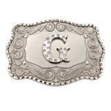 Lettre G initiale monogramme nom initiales lettres Alphabet grandes boucles de ceinture