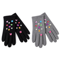 Women's Touchscreen Winter FashionRhinestones Gloves