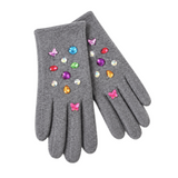 Women's Touchscreen Winter FashionRhinestones Gloves