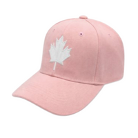 Casquette de baseball avec drapeau du Canada et feuille d'érable