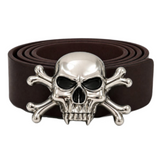 Skull Belt Buckles Jolly Roger Flag Skulls Gothic Party Crossbones Belts Buckles
