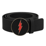 Thunder Bolt Lightning Red Flash Belt Buckle Buckles