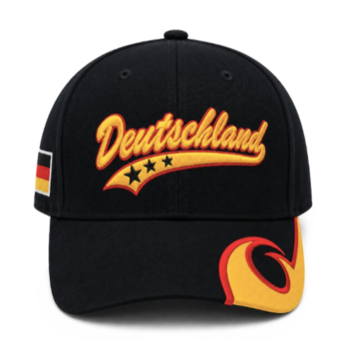 Deutschland allemagne drapeau du pays allemand fan de sport casquette de baseball équipe de football chapeau