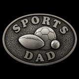 Boucle de ceinture de papa de football, papas de sport, boucles de Football Futsal