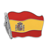 Hebilla de cinturón con bandera de España, Madrid, Barcelona, ​​hebillas para abrebotellas