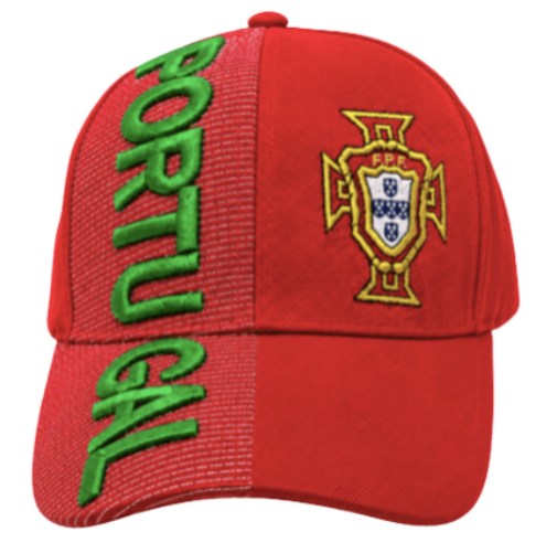Hat Portugal Quinas Flag Portuguese  Soccer Team Baseball Cap