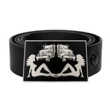 Belt Buckle Trucker Mud Flap Girls Truck Drivers Truckers Buckles & Belts