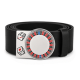 Roue de jeu de Roulette tournante, Casino Vegas, boucles de ceinture pour joueur de jeu
