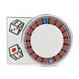 Roue de jeu de Roulette tournante, Casino Vegas, boucles de ceinture pour joueur de jeu