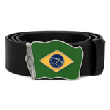 Belt Buckle Brazilian Flag Brasil Soccer Brazil Buckles
