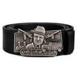 Belt Buckle Al Capone Chicago Mafia Crime Boss Godfather Gangster Belts Buckles