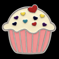 Cupcake ceinture boucle tasse gâteau Muffin boulangerie coeurs rouges Cupcakes ceintures boucles
