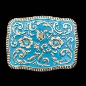 Belt Buckle Western Cowboy Fashion Style Flower Cool Cowboys Belts Buckles