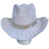 Straw Hat Summer Fashion Outdoor Women Western Cowboy Breathable Hats