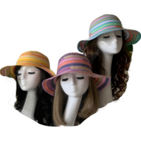 Summer Autumn Floppy Straw Hat Women Ladies Wide Brim Beach Hat Sun Foldable Cap