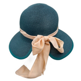 Summer Floppy Hat Women Ladies Wide Brim Beach Hat Sun Foldable Summer Fashion