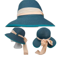 Summer Floppy Hat Women Ladies Wide Brim Beach Hat Sun Foldable Summer Fashion