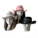 Straw Hat Summer Outdoor Men Women Western Cowboy Breathable